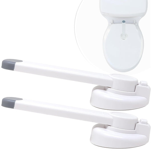 Mars Baby Child Safety Toilet Seat Lock - Easy to Install and Use Toilet Lock, Baby Proof Your Bathroom - Easy Install No Tools Needed - Fits Most Toilets